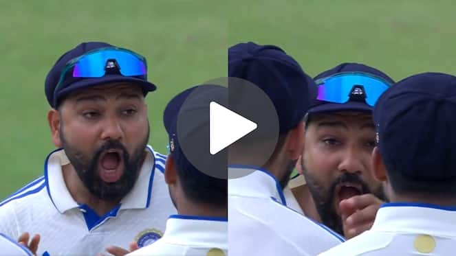 [Watch] Rohit Sharma's Animated Shocking Reaction As Akash Deep Gets The DRS Spot On